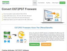 Tablet Screenshot of ost2pstfreeware.com